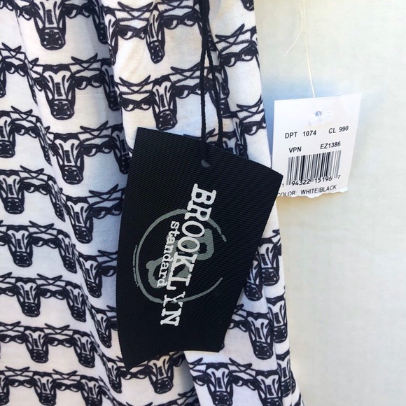 Brooklyn Standard Bull Head Short Sleeve Tee White - Picture 7 of 7